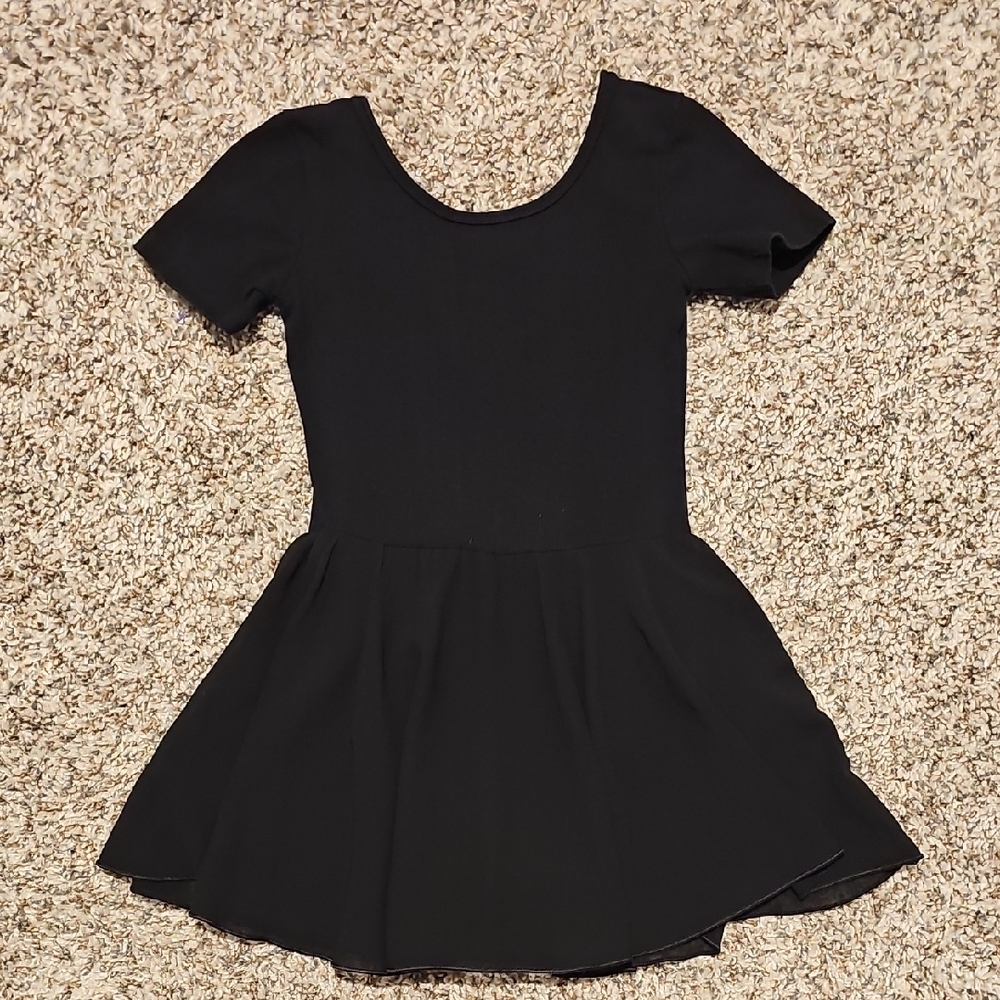 Girls Black Leotard Size 90